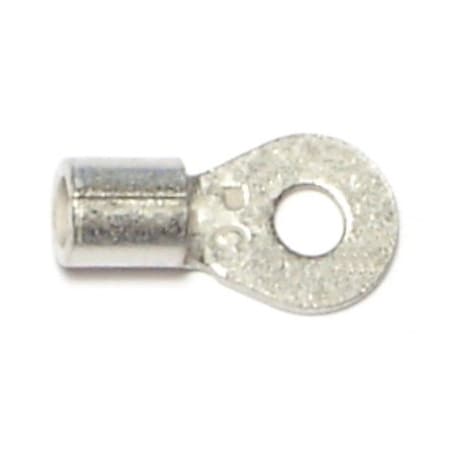 Midwest Fastener Ring Terminal, 10 AWG, Bare Insulated, 20 PK 70081